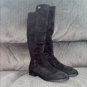 Stuart Weitzman “Keelan” Suede Knee-High Boots - Like New